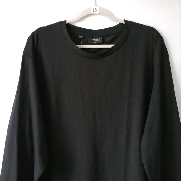 NWT Jachs New York COSTCO D39 Womens Black Crew Neck T-Shirt Plus Size XXL - Picture 2 of 7